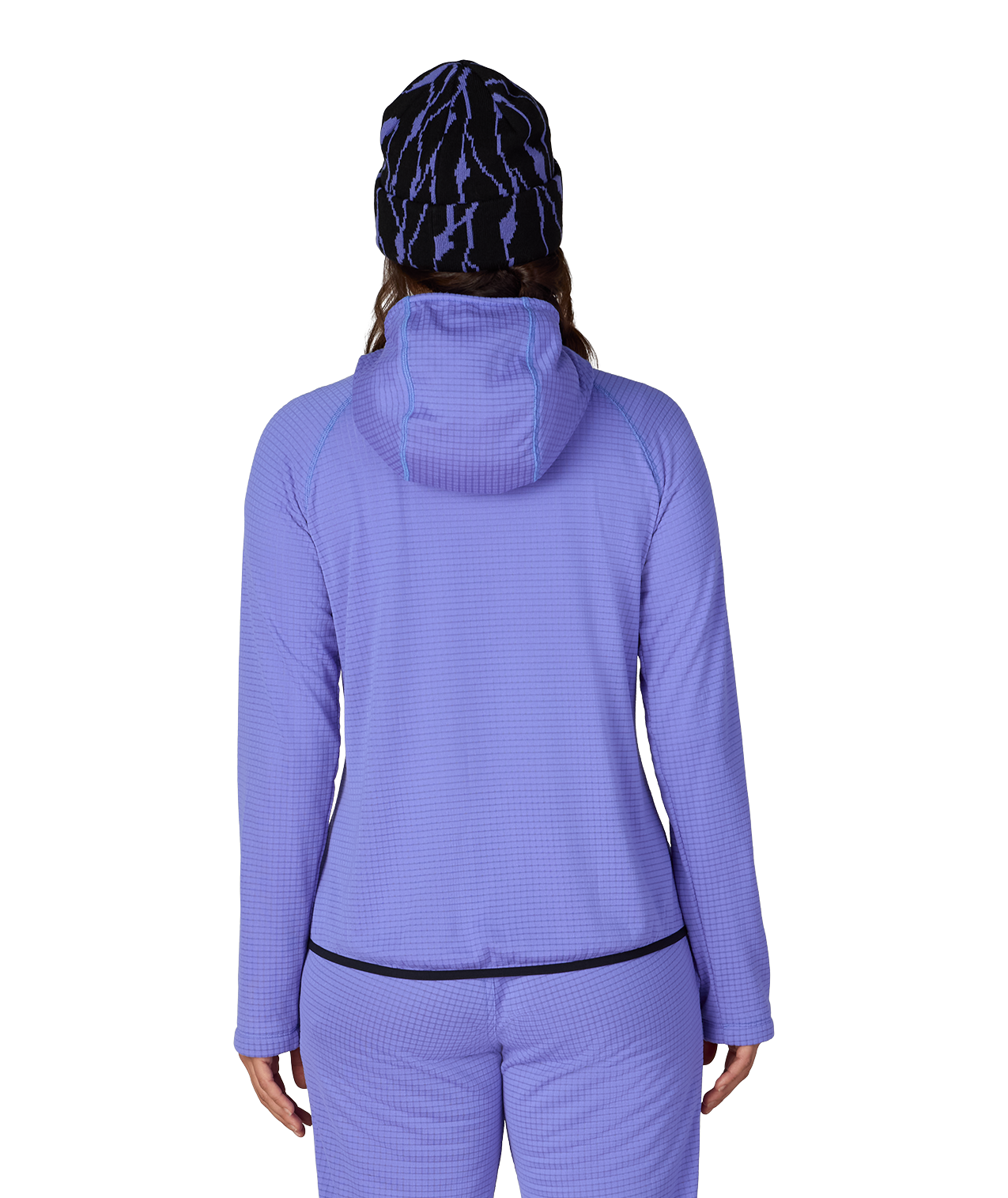 WOMENS MISSION GRID™ HOODY - ALPENGLOW BLUE
