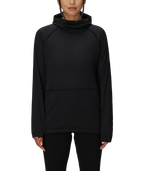 WOMENS MISSION GRID™ HOODY - BLACK