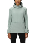 WOMENS MISSION GRID™ HOODY - DUSTY MARINE