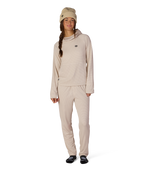 WOMENS MISSION GRID™ HOODY - LIMESTONE