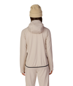 WOMENS MISSION GRID™ HOODY - LIMESTONE