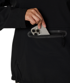 WOMENS WATERPROOF HOODY - BLACK