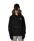 WOMENS WATERPROOF HOODY - BLACK