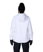 WOMENS WATERPROOF HOODY - WHITE