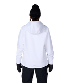 WOMENS WATERPROOF HOODY - WHITE