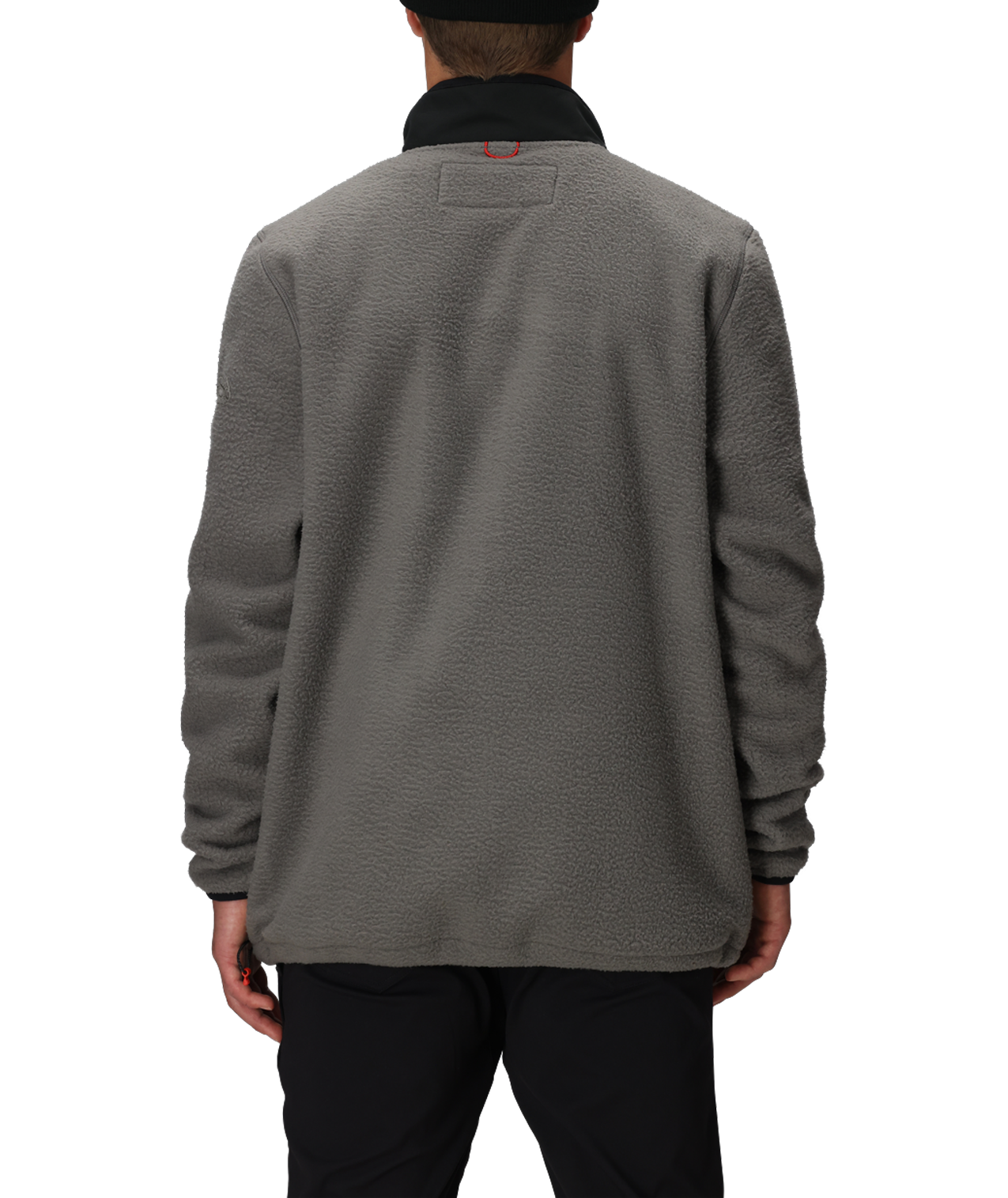 MENS TIOGA FLEECE PULLOVER - RHINO GREY