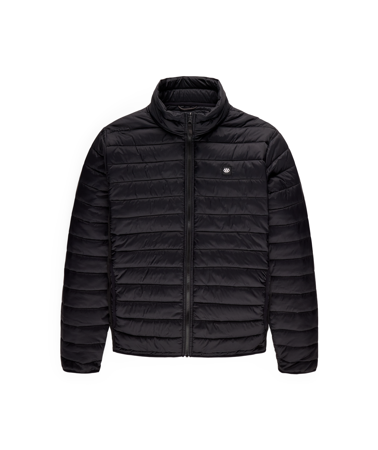 MENS THERMAL PUFF INSULATED JACKET - BLACK
