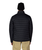 MENS THERMAL PUFF INSULATED JACKET - BLACK