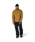 MENS THERMAL PUFF INSULATED JACKET - BRONZE