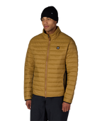 MENS THERMAL PUFF INSULATED JACKET - BRONZE