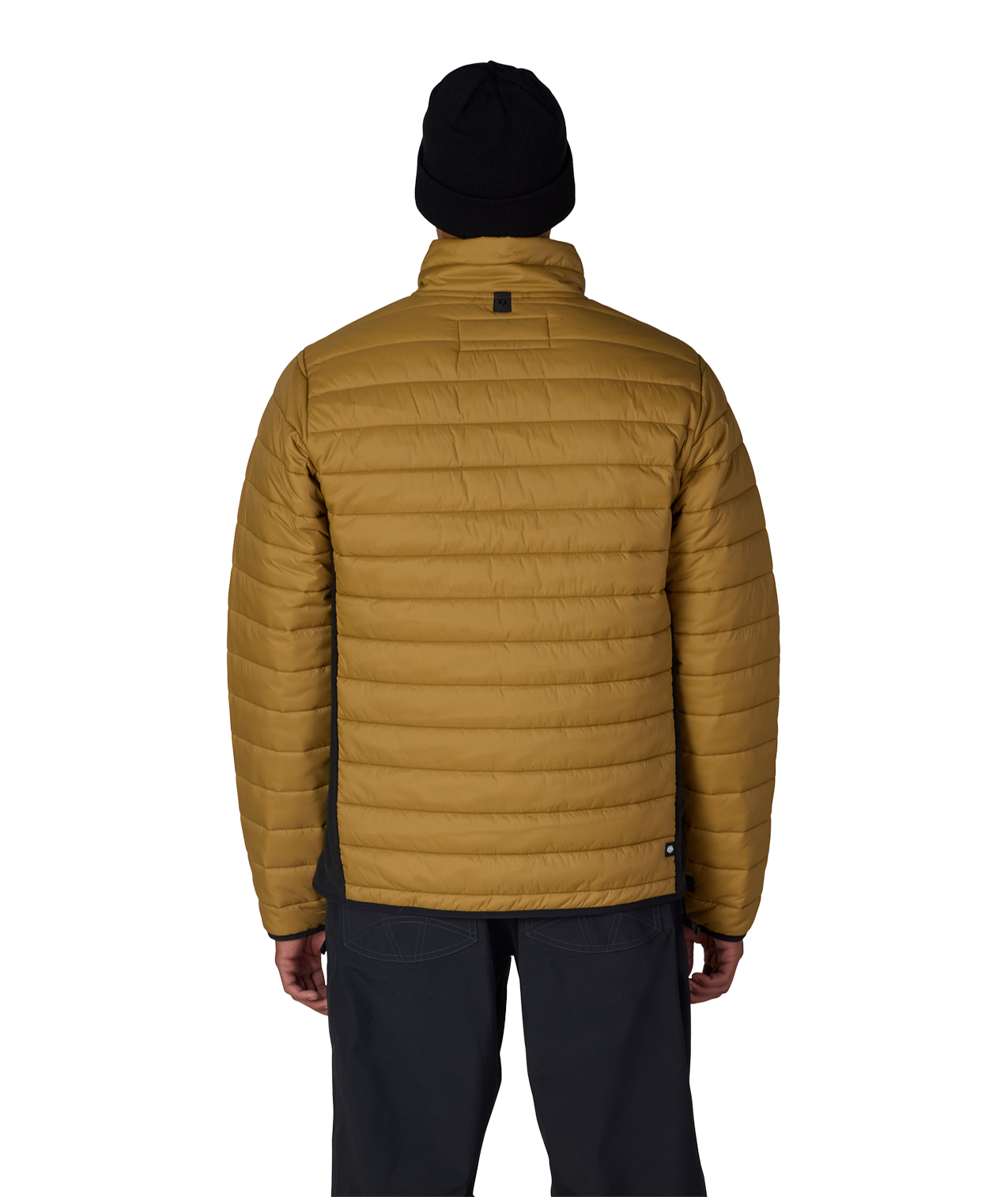 MENS THERMAL PUFF INSULATED JACKET - BRONZE