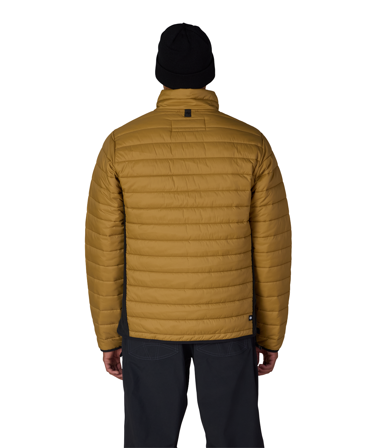 MENS THERMAL PUFF INSULATED JACKET - BRONZE