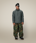 MENS THERMAL PUFF INSULATED JACKET - RHINO GREY