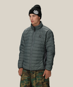 MENS THERMAL PUFF INSULATED JACKET - RHINO GREY