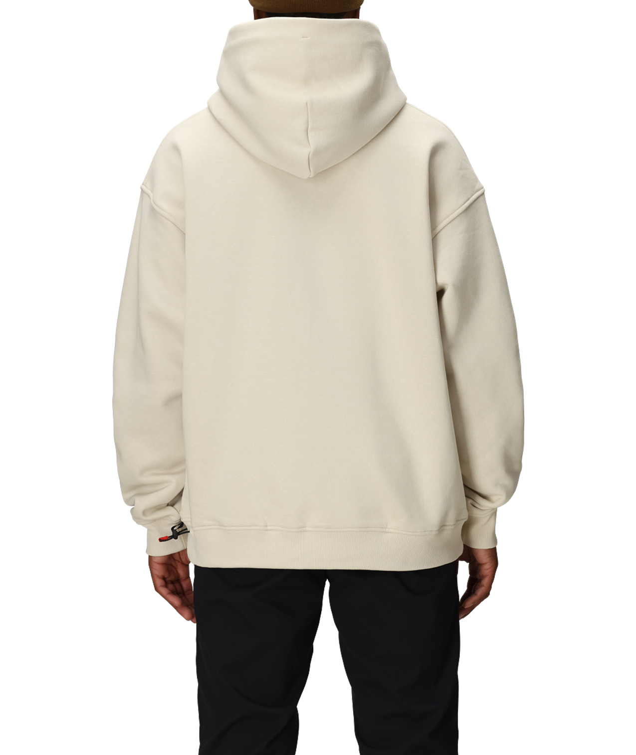 KNOCKOUT LOGO PREMIUM HEAVYWEIGHT PULLOVER HOODY - LIMESTONE