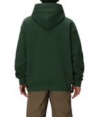 KNOCKOUT LOGO PREMIUM HEAVYWEIGHT PULLOVER HOODY - MOSS GREEN