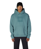 KNOCKOUT LOGO PREMIUM HEAVYWEIGHT PULLOVER HOODY - PALE FIRN