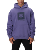 KNOCKOUT LOGO PREMIUM HEAVYWEIGHT PULLOVER HOODY - PURPLE DAWN