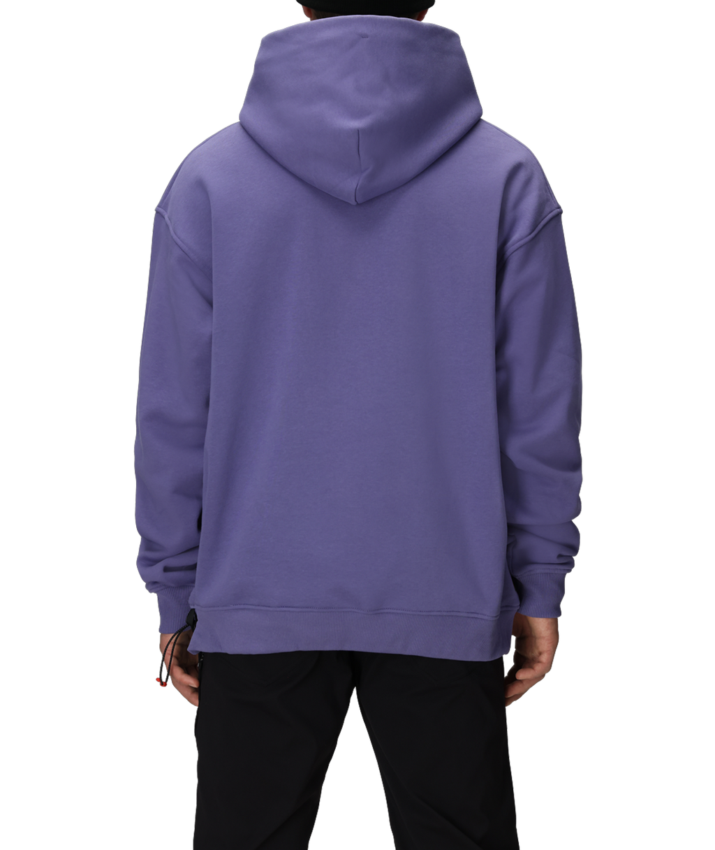 KNOCKOUT LOGO PREMIUM HEAVYWEIGHT PULLOVER HOODY - PURPLE DAWN