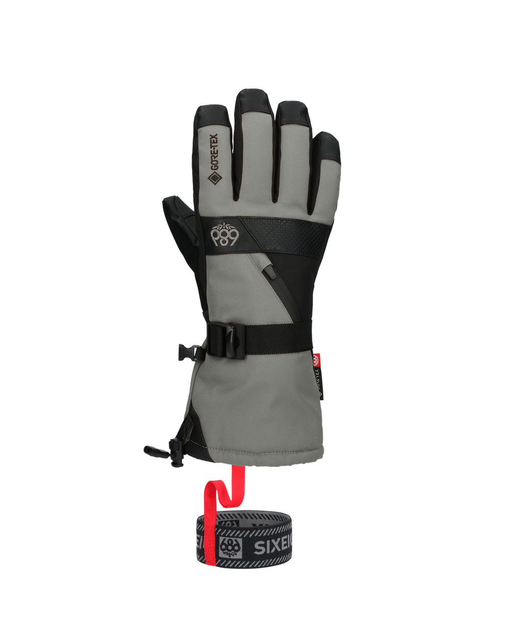 MENS GORE-TEX SMARTY® 3-in-1 GAUNTLET GLOVE - CHARCOAL