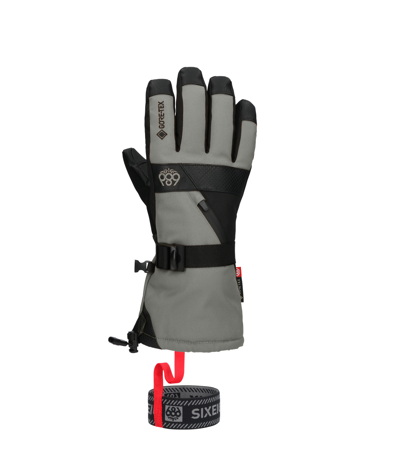 MENS GORE-TEX SMARTY® 3-in-1 GAUNTLET GLOVE - CHARCOAL