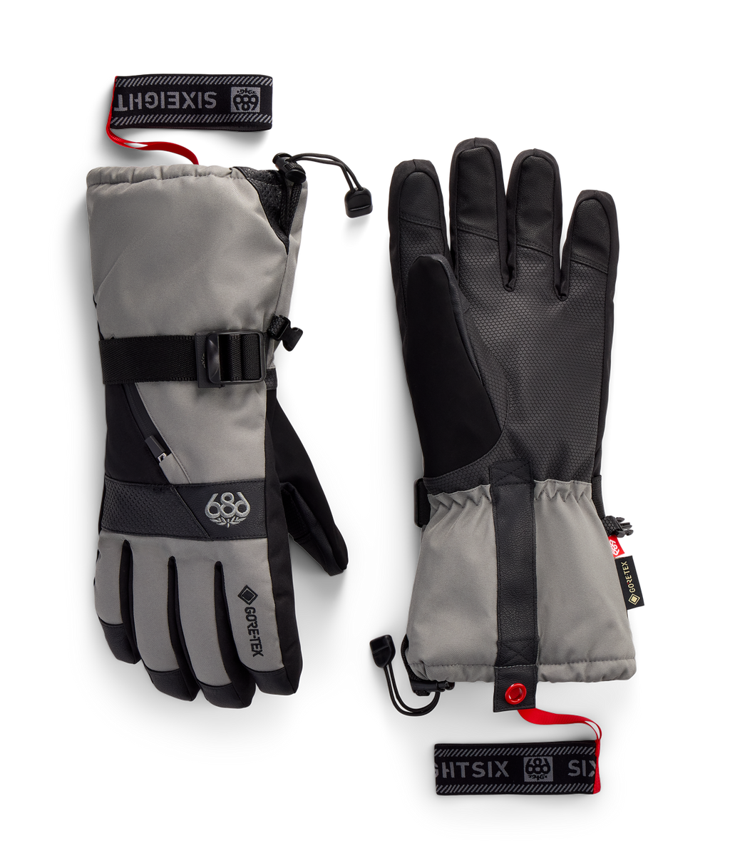 MENS GORE-TEX SMARTY® 3-in-1 GAUNTLET GLOVE - CHARCOAL