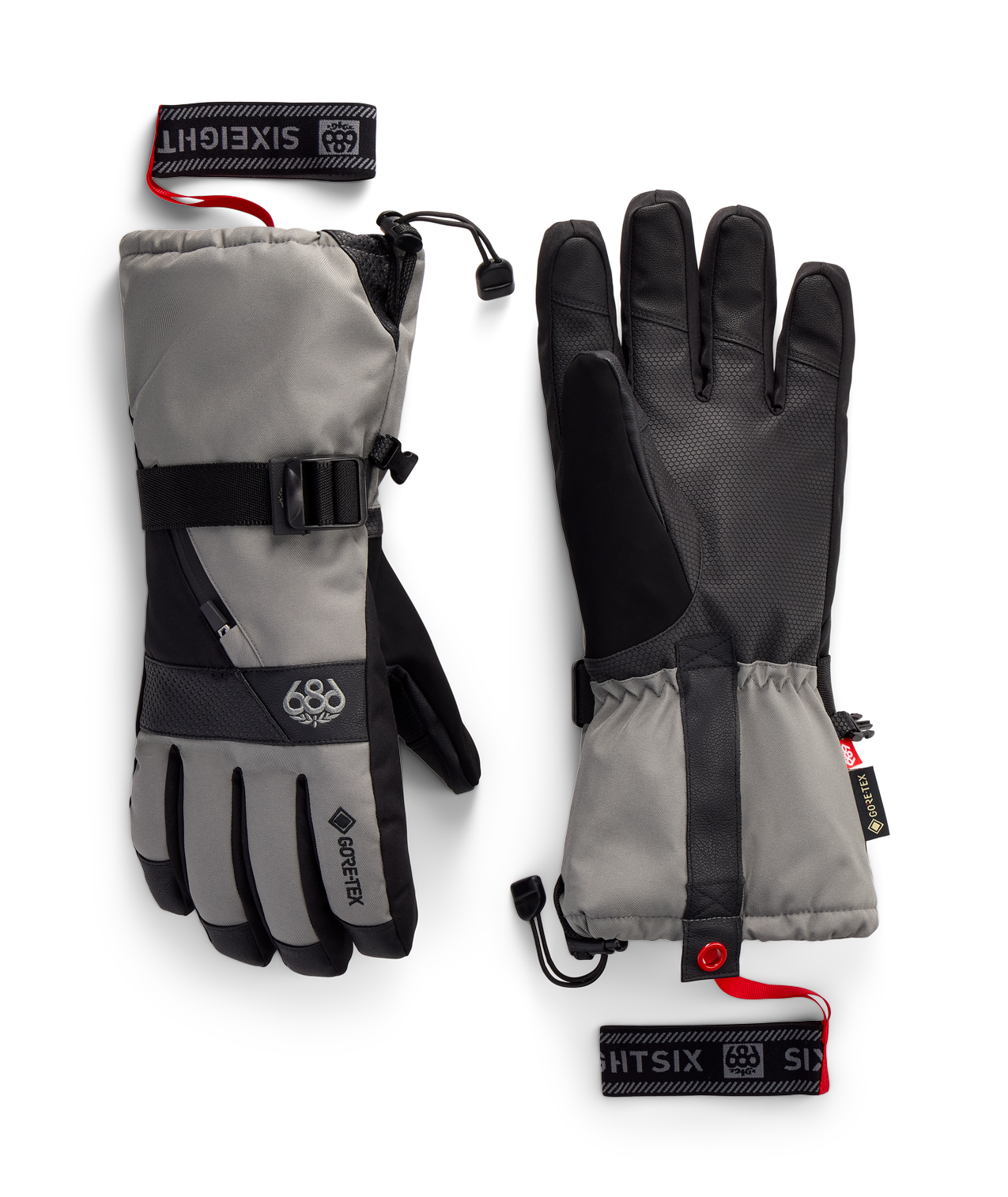 MENS GORE-TEX SMARTY® 3-in-1 GAUNTLET GLOVE - CHARCOAL