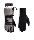 MENS GORE-TEX SMARTY® 3-in-1 GAUNTLET GLOVE - CHARCOAL