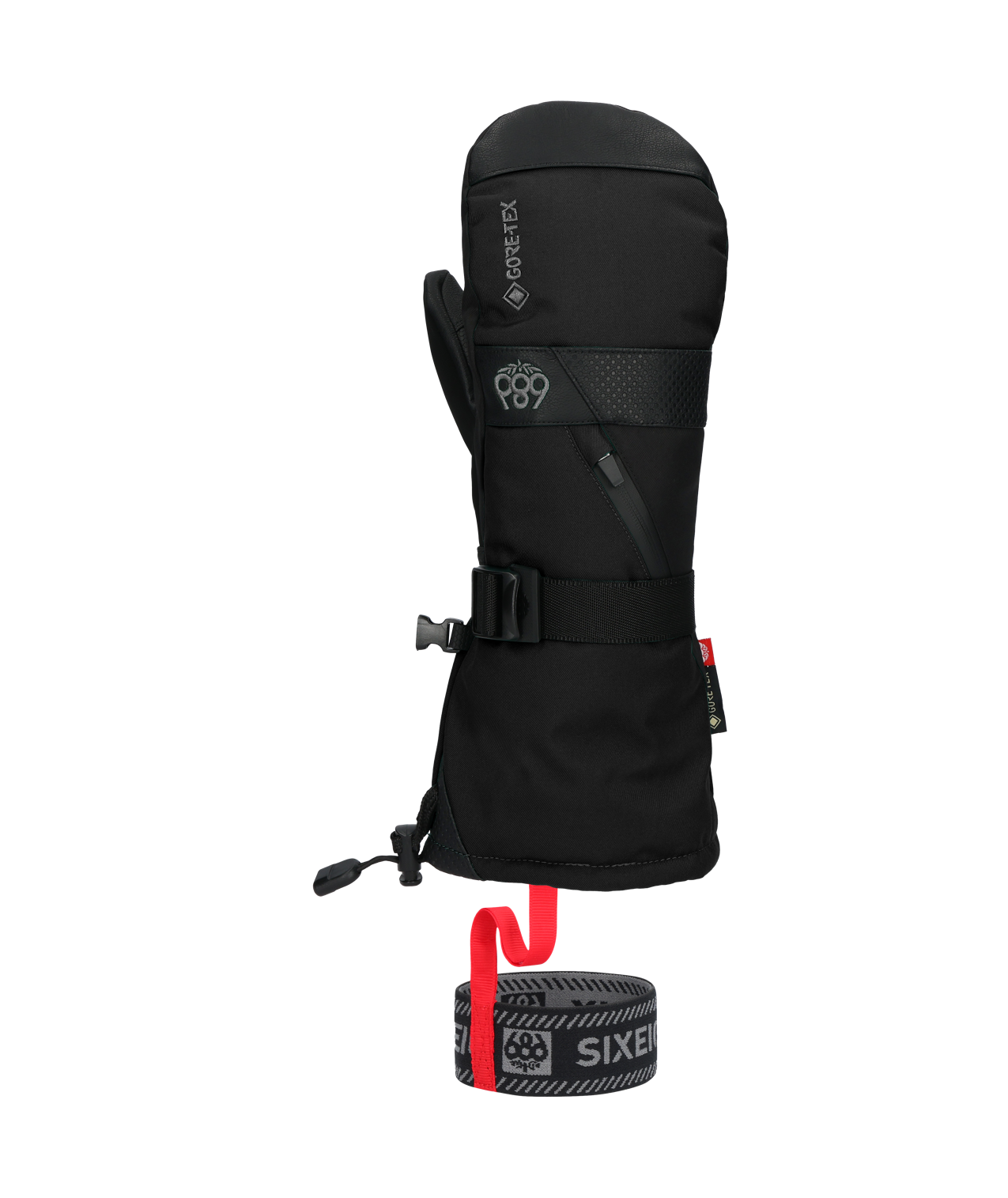 MENS GORE-TEX SMARTY® 3-in-1 GAUNTLET MITT - BLACK