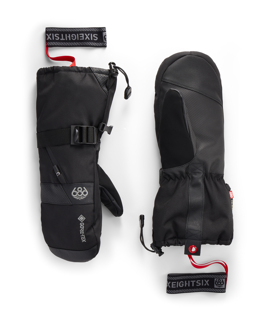 MENS GORE-TEX SMARTY® 3-in-1 GAUNTLET MITT - BLACK