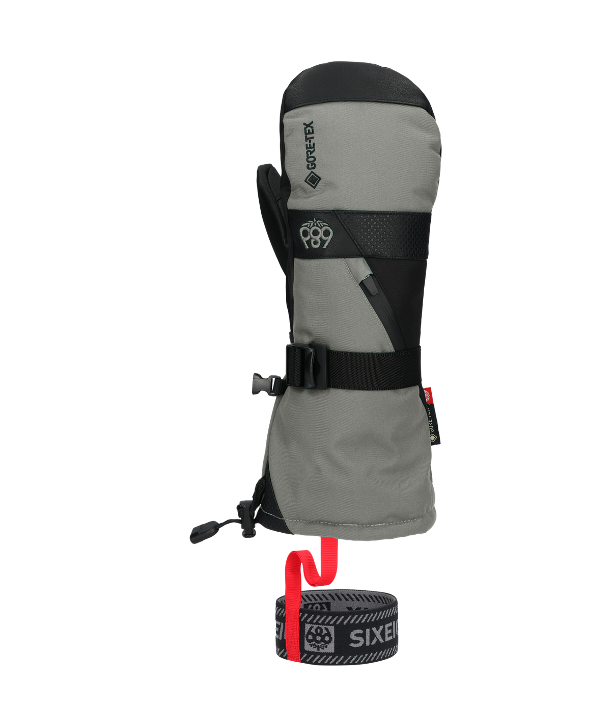 MENS GORE-TEX SMARTY® 3-in-1 GAUNTLET MITT - CHARCOAL
