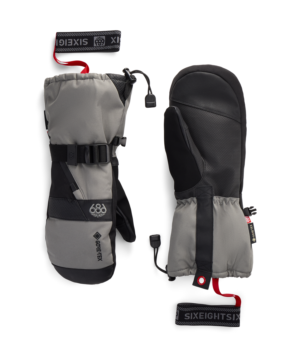 MENS GORE-TEX SMARTY® 3-in-1 GAUNTLET MITT - CHARCOAL