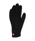 MENS MERINO WOOL GLOVE LINER - BLACK HEATHER