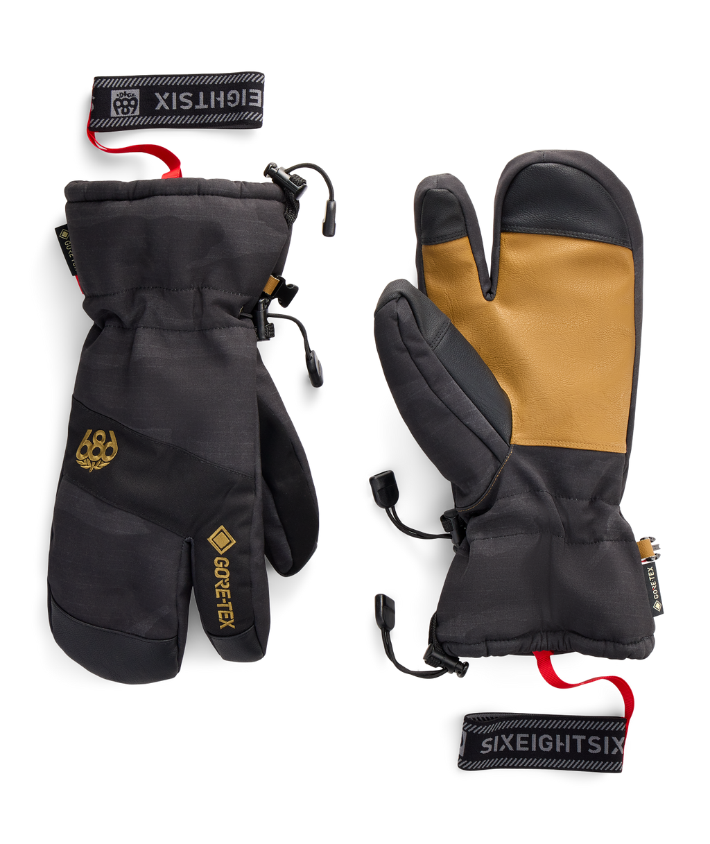 MENS GORE-TEX LINEAR™ TRIGGER MITT - BLACK CAMO