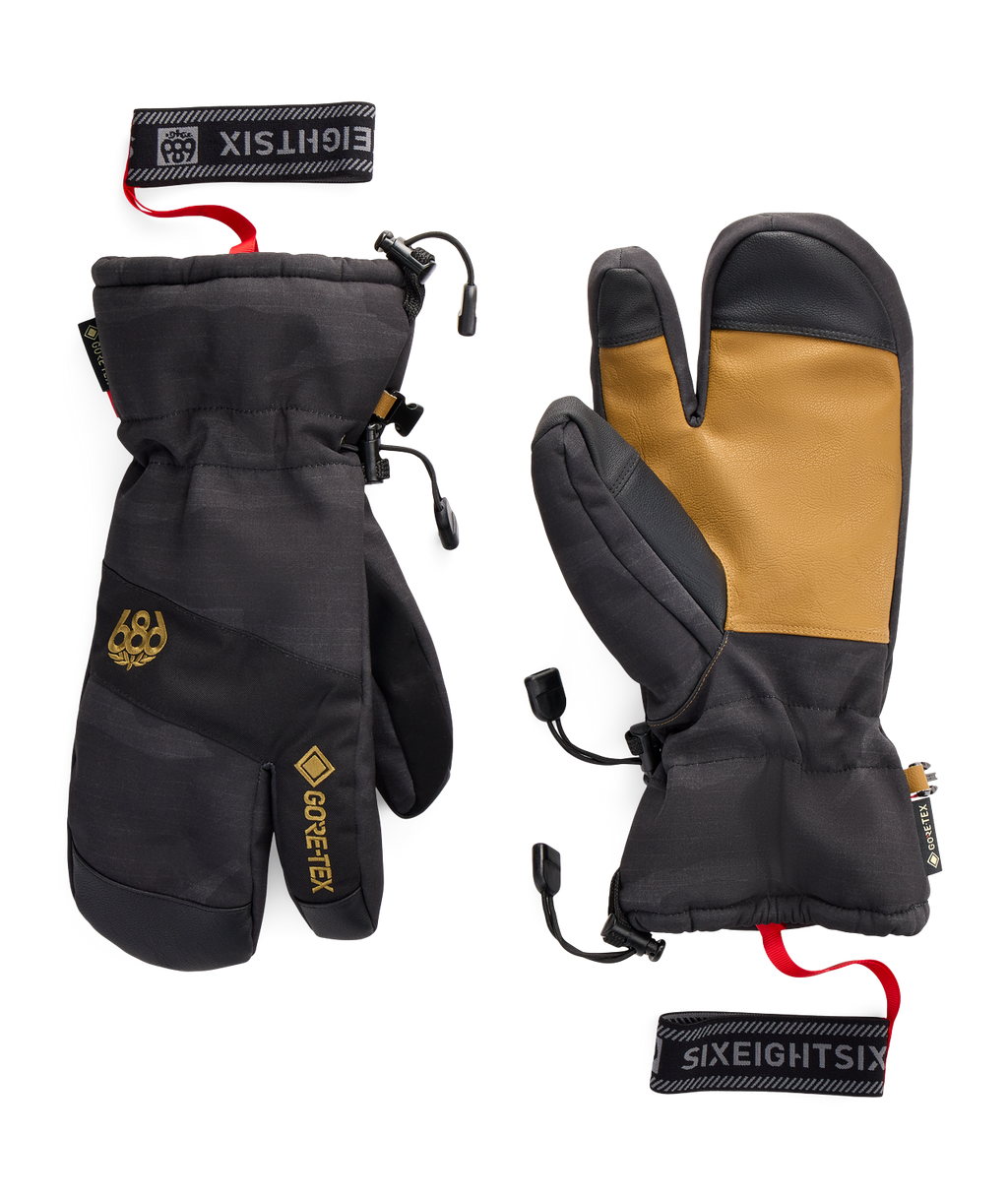 MENS GORE-TEX LINEAR™ TRIGGER MITT - BLACK CAMO