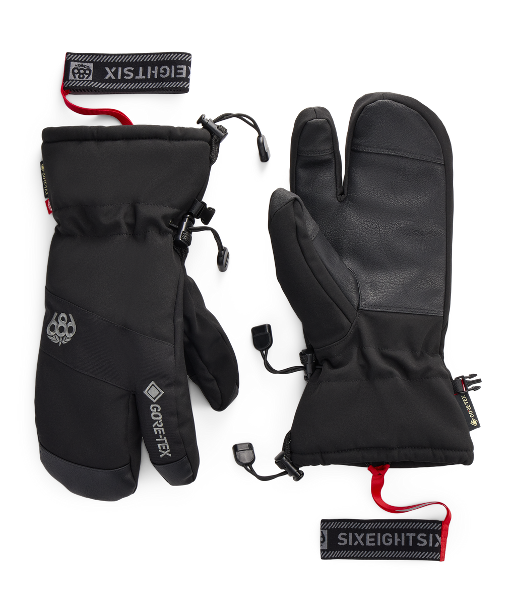 MENS GORE-TEX LINEAR™ TRIGGER MITT - BLACK