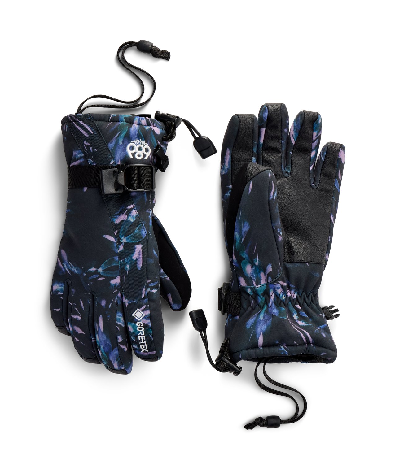 WOMENS GORE-TEX LINEAR™ GLOVE - BLACK FLORAL