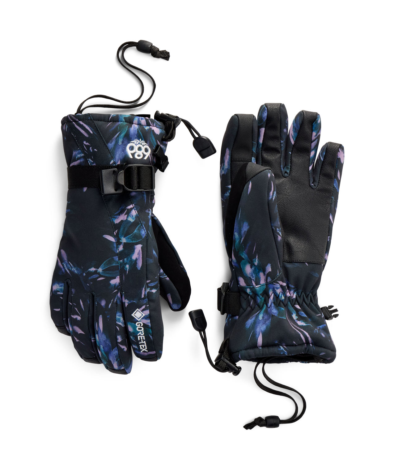 WOMENS GORE-TEX LINEAR™ GLOVE - BLACK FLORAL
