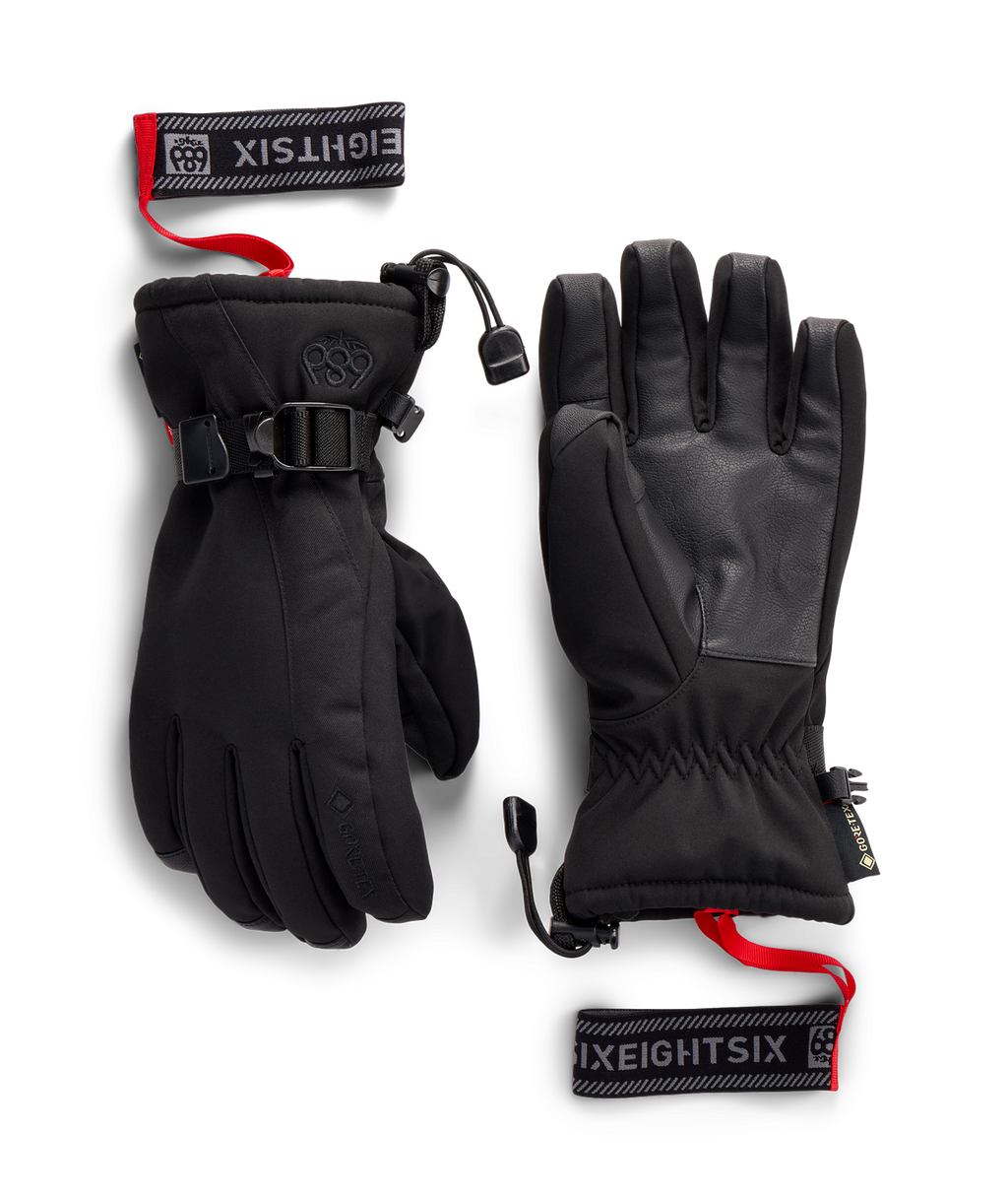 WOMENS GORE-TEX LINEAR™ GLOVE - BLACK
