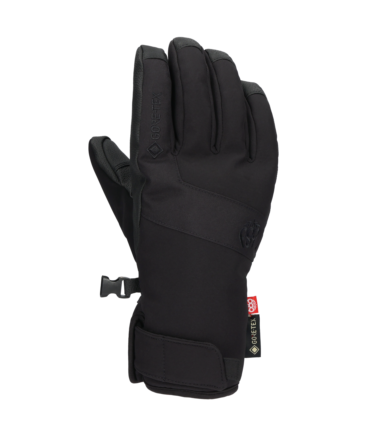 WOMENS GORE-TEX LINEAR™ UNDER CUFF MITT - BLACK
