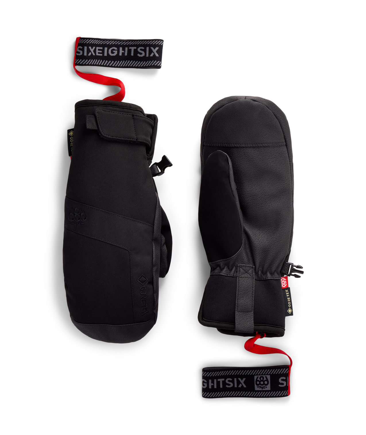 WOMENS GORE-TEX LINEAR™ UNDER CUFF MITT - BLACK