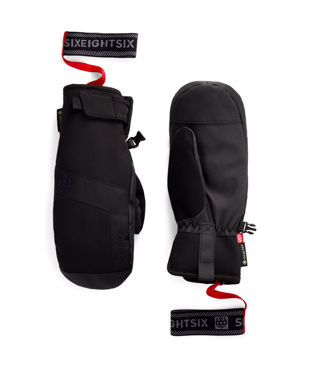 WOMENS GORE-TEX LINEAR™ UNDER CUFF MITT - BLACK