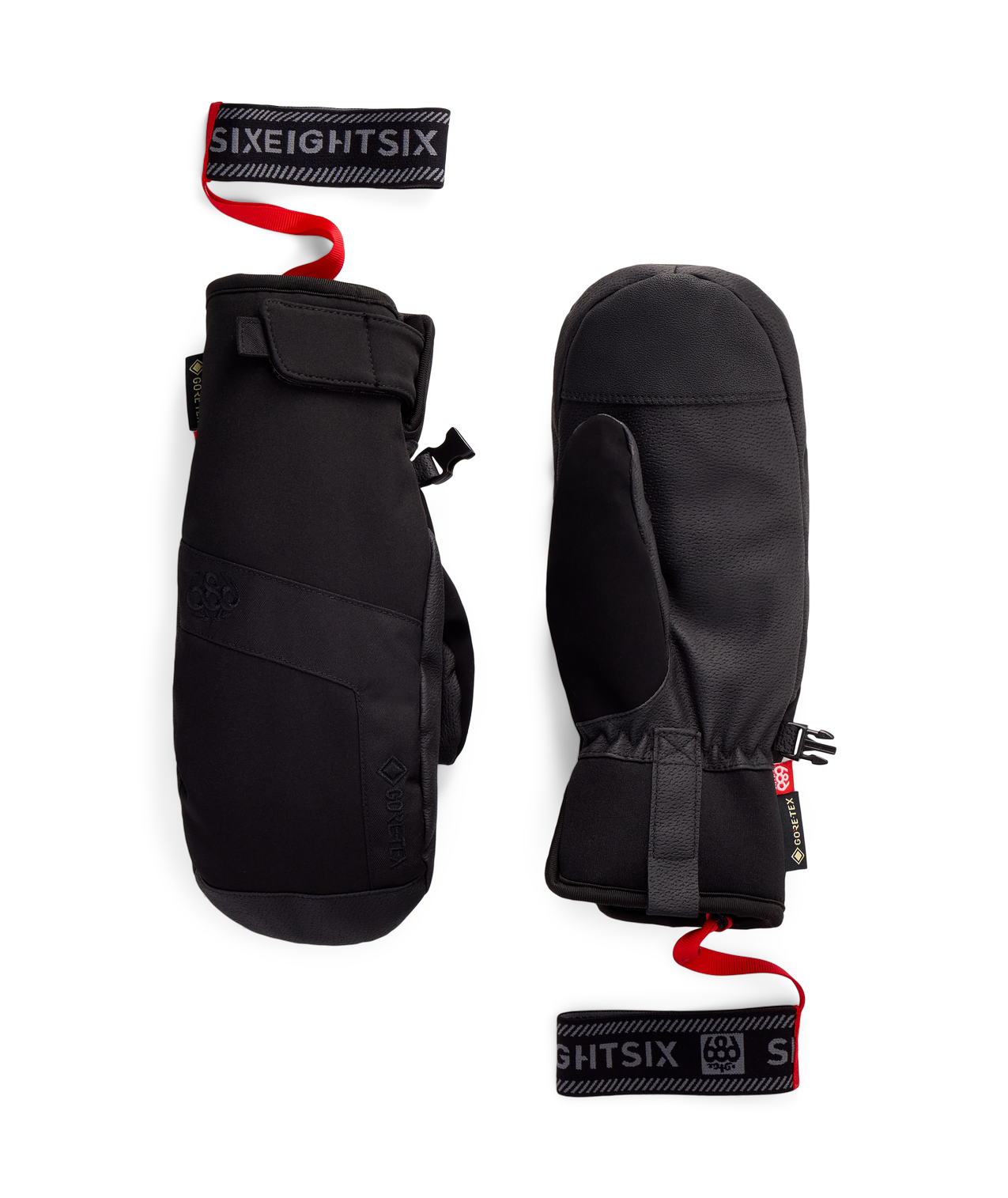 WOMENS GORE-TEX LINEAR™ UNDER CUFF MITT - BLACK