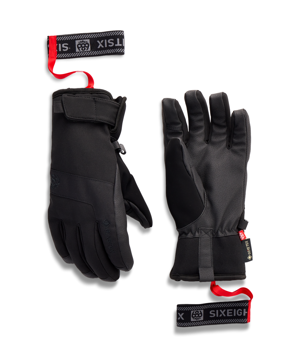WOMENS GORE-TEX LINEAR™ UNDER CUFF GLOVE - BLACK