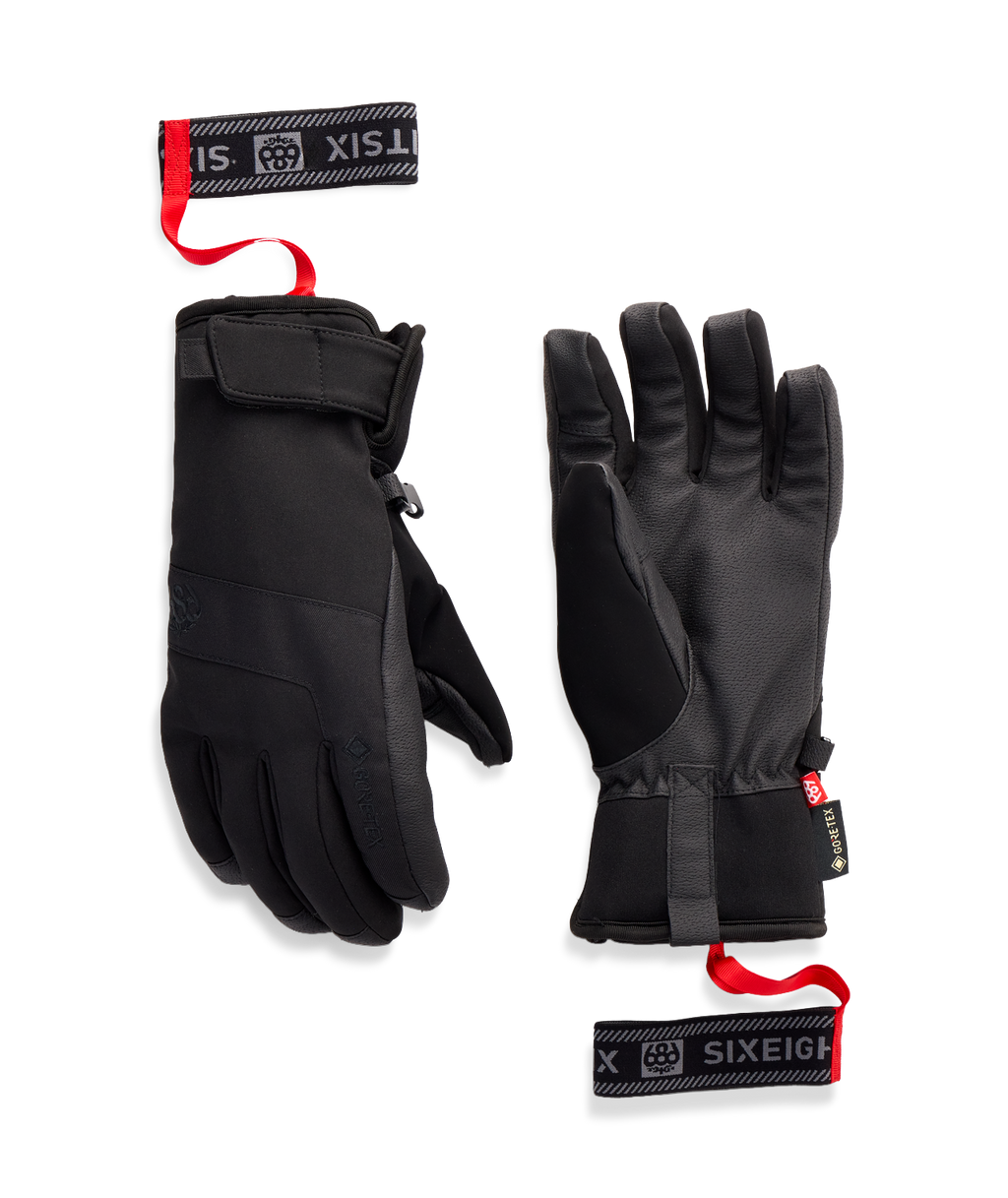 WOMENS GORE-TEX LINEAR™ UNDER CUFF GLOVE - BLACK