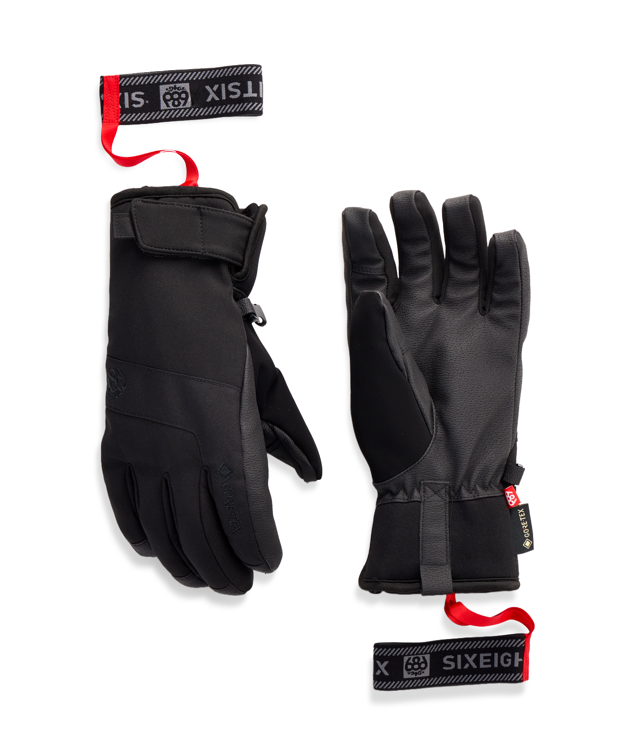 WOMENS GORE-TEX LINEAR™ UNDER CUFF GLOVE - BLACK