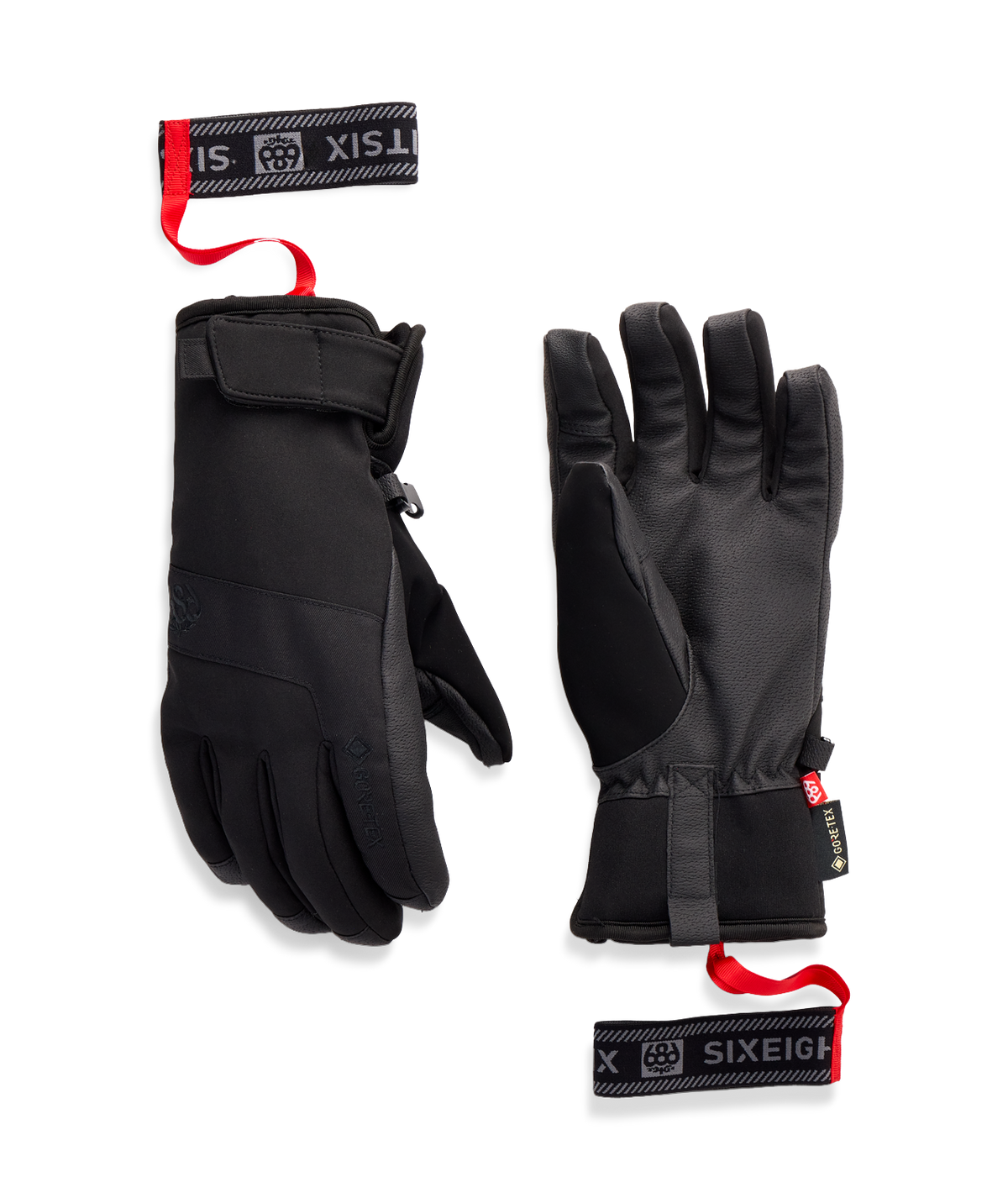 WOMENS GORE-TEX LINEAR™ UNDER CUFF GLOVE - BLACK