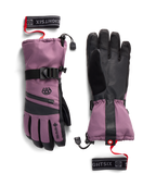 WOMENS GORE-TEX SMARTY® 3-in-1 GAUNTLET GLOVE - BLACK PLUM