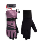 WOMENS GORE-TEX SMARTY® 3-in-1 GAUNTLET GLOVE - BLACK PLUM