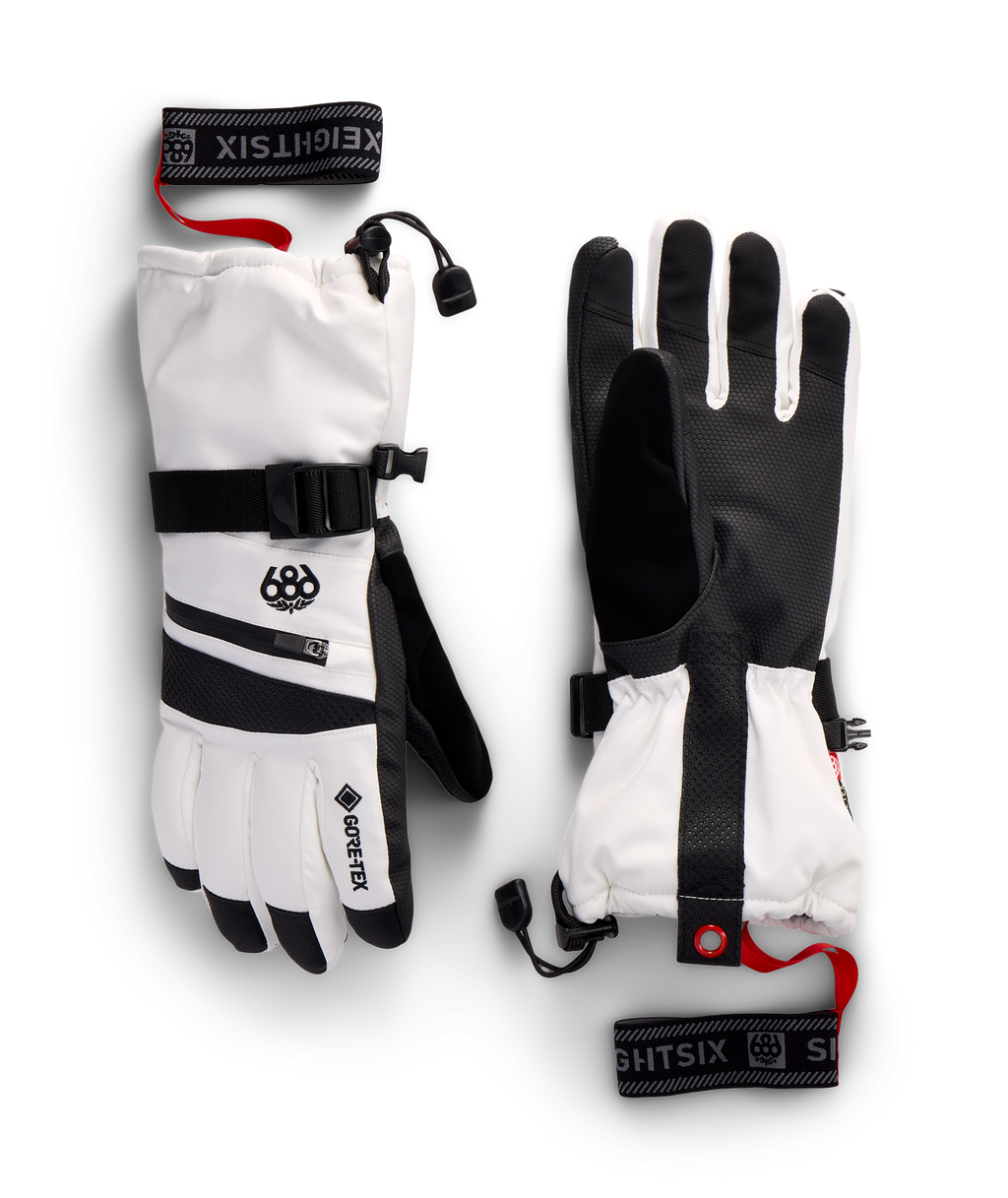 WOMENS GORE-TEX SMARTY® 3-in-1 GAUNTLET GLOVE - BLACK